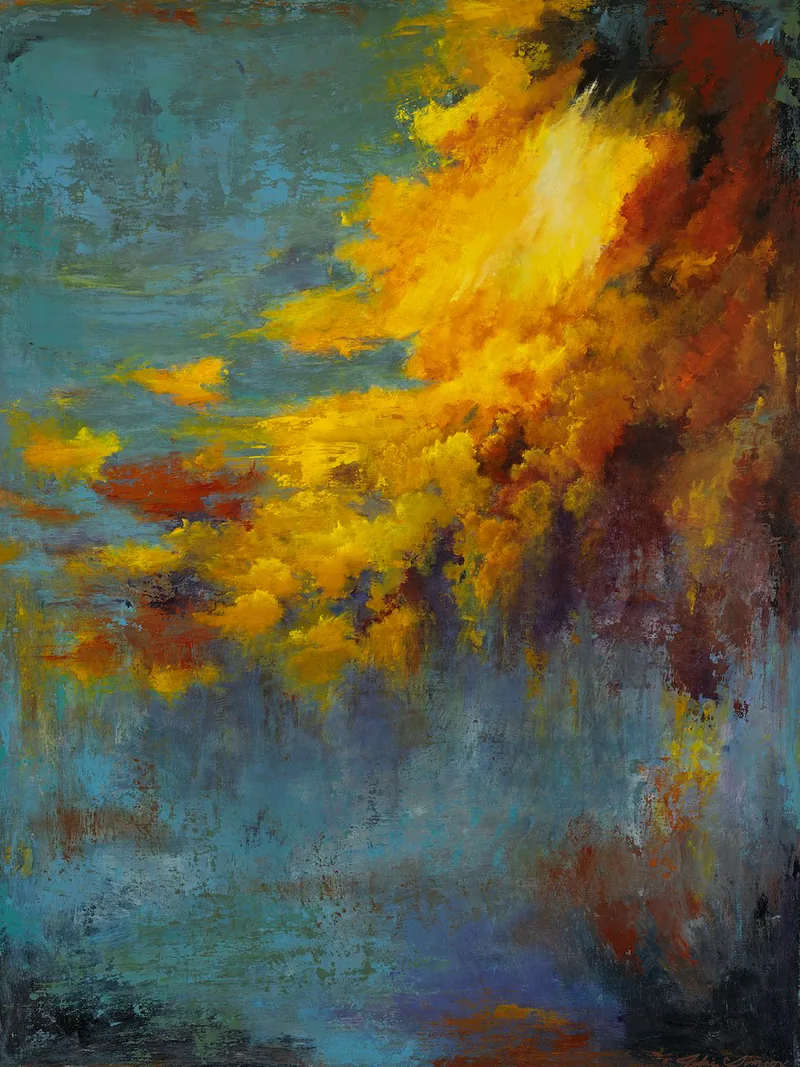 Abstract Painting - Desert Dawn