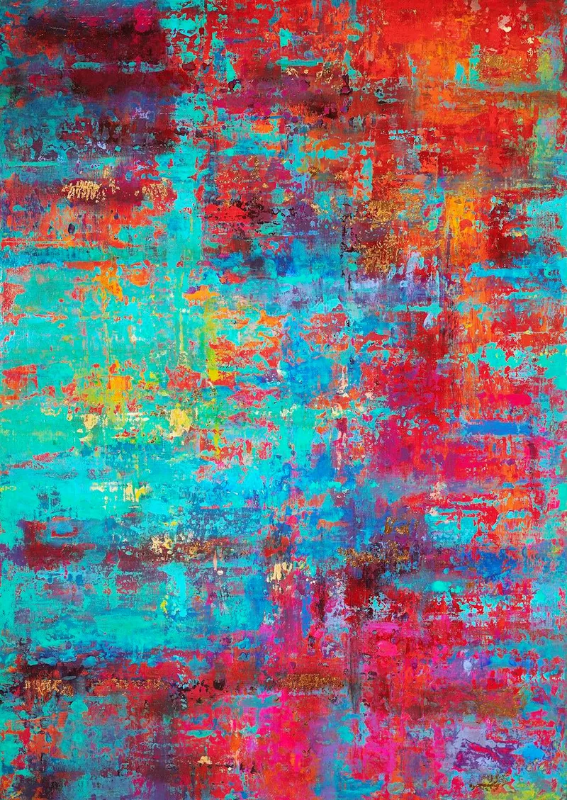 Abstract Painting - Urban Rhythm